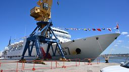 Cómo es el Ark Silk Road, el buque hospital chino que estará en nuestro país hasta el 24 de enero