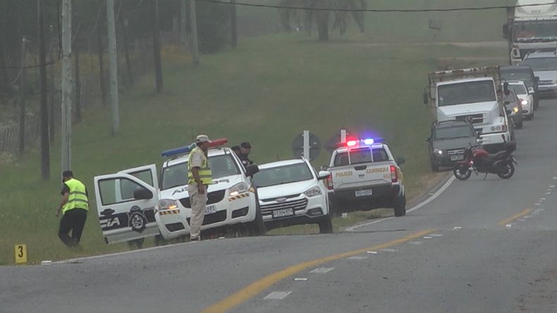 Un hombre falleció tras volcar su vehículo en la Ruta 104
