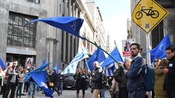 AEBU ocupó la sede central del banco Citi en Ciudad Vieja