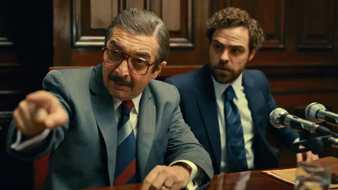 Ricardo Darín protagoniza la película Argentina, 1985.