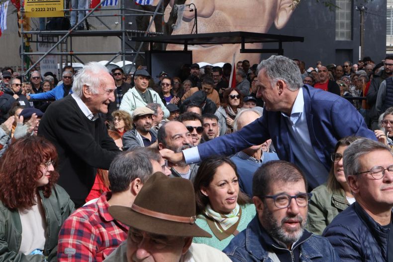 Yamandú Orsi dijo que los reclamos del PIT-CNT hablan de "una independencia de clase" que se mantiene