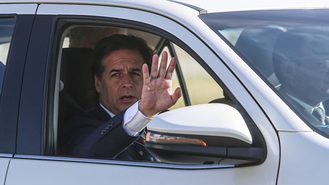 El presidente Luis Lacalle Pou.