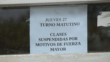 Siguen las amenazas a instituciones: suspendieron las clases en liceo de San Carlos por aviso de ataque