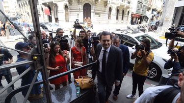 Ferrés tuvo una larga conversación con la fiscal Fossati
