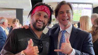 Lacalle Pou se dio un gusto personal tras la final de la Libertadores