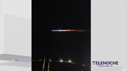 Bola de fuego en el cielo, fue explicada por expertos.