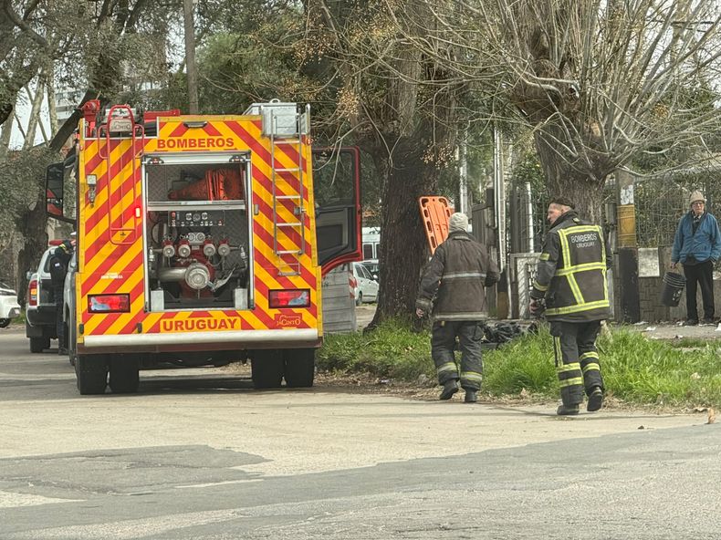 Dos mujeres sufrieron quemaduras graves en el incendio de su vivienda en Maroñas