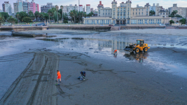 Recolectaron 8.800 kilos de residuos durante el operativo de la Intendencia de Montevideo.