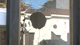 Un delincuente baleó el frente de una vivienda en Barrio Sur