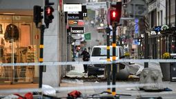 Detenido en Estocolmo admitió acto terrorista