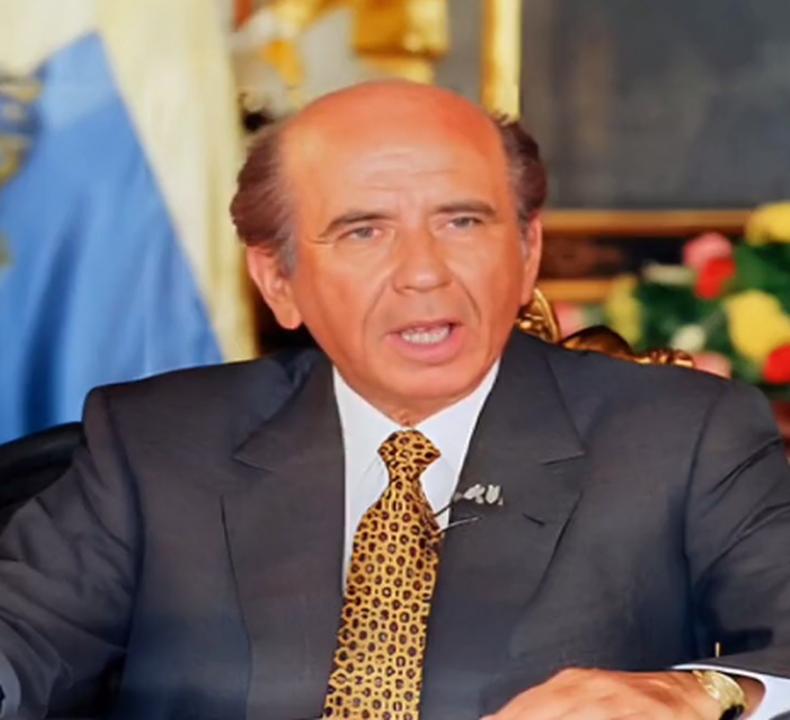 Expresidente de Venezuela Carlos Andrés Pérez resucita con IA para apoyar a candidato opositor.