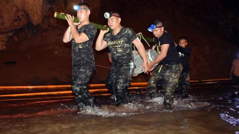 Encuentran con vida a los 12 menores extraviados en Tailandia