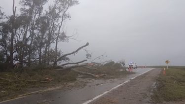 Temporal causó destrozos en Cerro Largo y sus alrededores