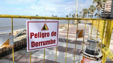 Gastarán $6.000.000 para reparar muro de la rambla Pocitos