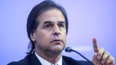 El presidente de la República, Luis Lacalle Pou.