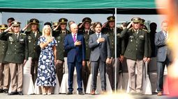 Lacalle Pou participó en asunción de comandante de jefe del Ejército