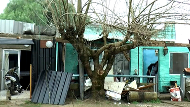 Temporal de lluvia y viento generó destrozos en casi un centenar de viviendas en Cerro Largo