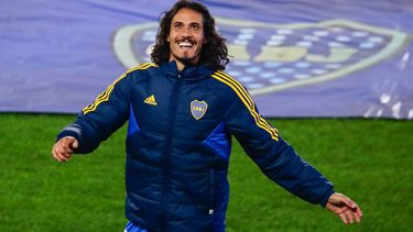 El flamante refuerzo xeneize, Edinson Cavani.