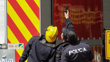 Bomberos trabajó y controló un incendio en edificio de Punta Carretas