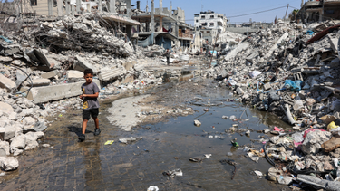 Guerra en Gaza.