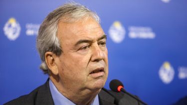 El ministro del Interior, Luis Alberto Heber.