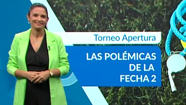 La exárbitra Claudia Umpiérrez dijo que hubo muy buenos arbitrajes en la segunda fecha del Torneo Apertura 2024.