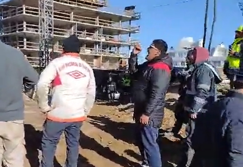 SUNCA ordenó parar una obra en La Mansa.