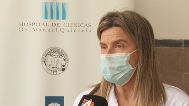 Sofía Grille, de la Cátedra de Hematología de la Facultad de Medicina, concientizó sobre la enfermedad.