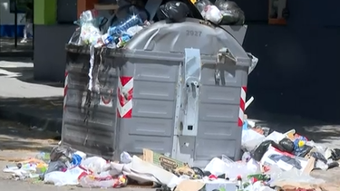 Diferencias entre Adeom y la Intendencia de Montevideo por contenedores desbordados