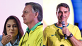 Jair Bolsonaro apoya precandidatura de su hijo. Jair Bolsonaro apoya precandidatura de su hijo.