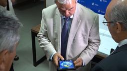 El ministro del Interior, Luis Alberto Heber.
