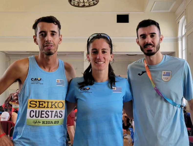 Nicolás Cuestas, María Pía Fernández y Santiago Catrofe hicieron historia en el primer Mundial de Carreras de Calle que se disputó en&nbsp;Letonia.