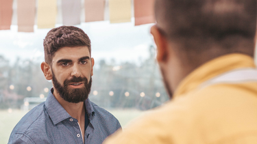 El ganador de la primera temporada de Bake Off Uruguay, Facundo Amestoy, visitó la carpa más dulce del Uruguay.