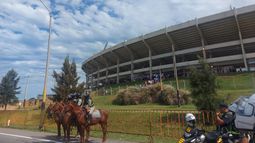 Operativo de seguridad por el clásico.