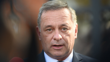 Álvaro Delgado, candidato del Partido Nacional.