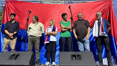 Candidatos del FA a la IM se refirieron a la formalización de Besozzi y criticaron prácticas clientelares