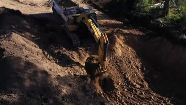 Represa sobre el río San José.