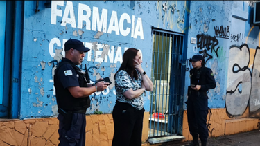 Asaltaron una farmacia en el barrio Reducto.