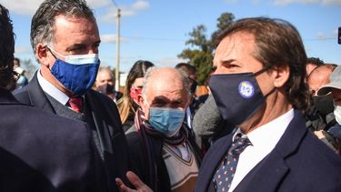 Lacalle Pou, Orsi y una cazuela de lentejas en la mesa de Ghiggia