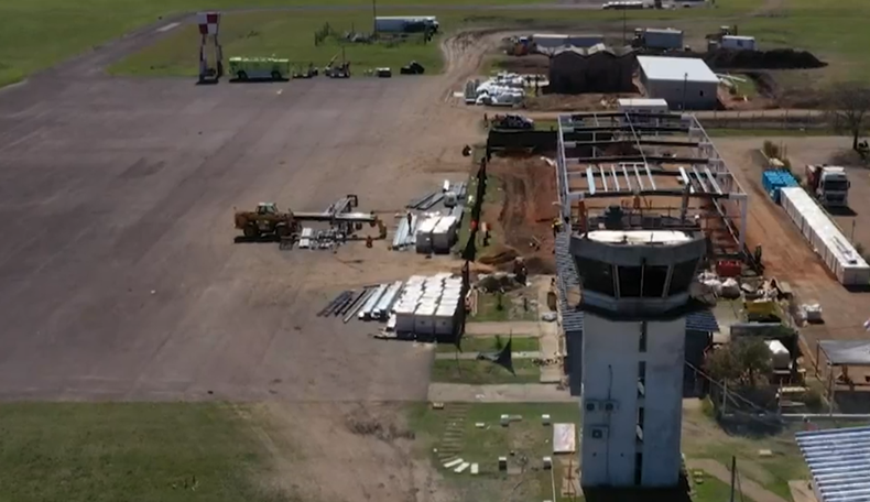Así son las obras de remodelación del Aeropuerto de Salto.