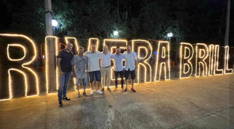 Decoración lumínica en estas fiestas en la ciudad de Rivera.