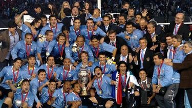 Uruguay campeón de América 2011.