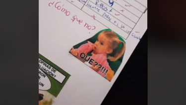 Corrigió las pruebas de sus alumnos con memes y se volvió viral