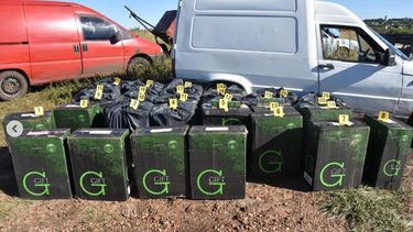 Aduanas incautó unos 300.000 cigarrillos de contrabando tras un operativo en Salto