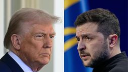 Donald Trump se reunirá con Volodimir Zelensky.