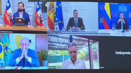 Pedro Sánchez conversó con Yamandú Orsi, Lula, Petro y Boric sobre los peligros de la desinformación