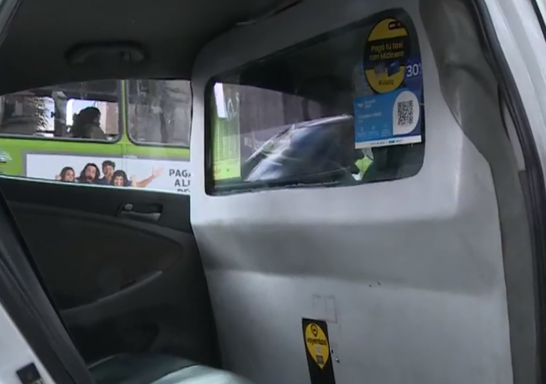 Mamparas en taxis.