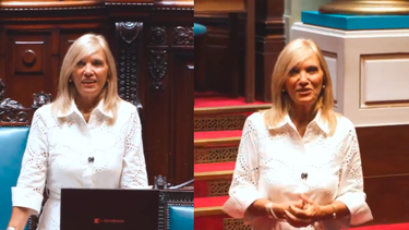 Beatriz Argimón, vicepresidenta de la República.&nbsp;