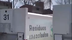 Planta de transferencia de residuos en el Buceo.