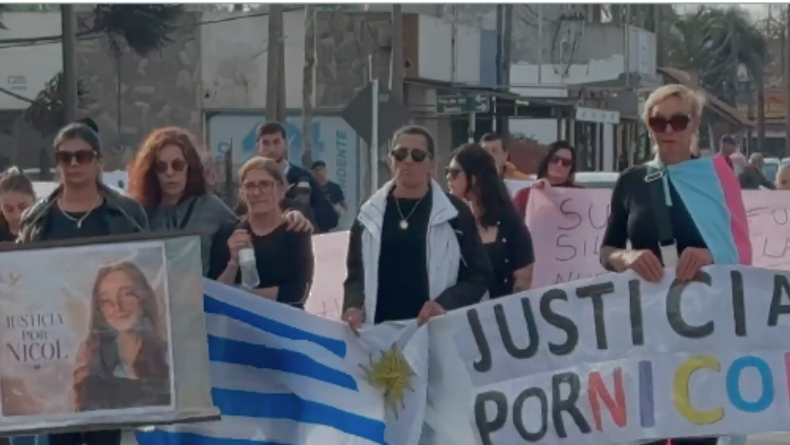 Conmoción en Chuy por la muerte de una joven trans: vecinos reclamaron justicia y una investigación del caso